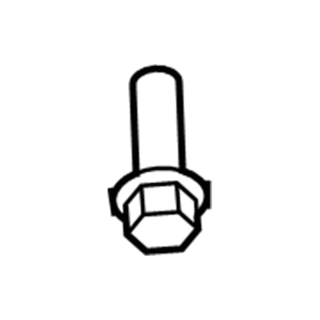 Dodge 6512780AA Tow Hook Bracket Screw