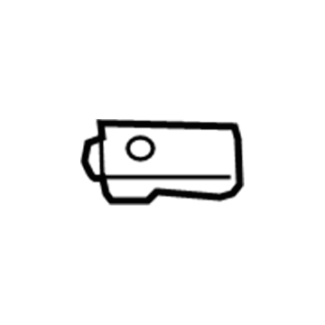 Dodge 6504818AA Tow Hook Bracket Nut