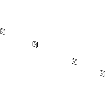 Ram 6507341AA High Mount Lamp U-Nut