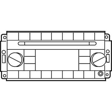 Dodge 5091226AD Radio
