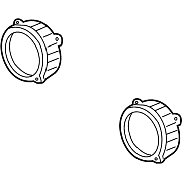 Dodge 56046167AB Speaker