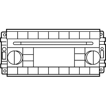 Dodge 5064933AD Radio