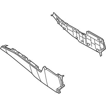 Mopar 1QG39XDVAA Side Panel, Front Lower Driver Side