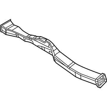 Mopar 4662041AC Floor Duct, Front Lower Mopar 4662041AC Floor Duct, Front Lower