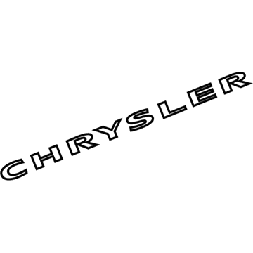 Chrysler 4805060 Nameplate