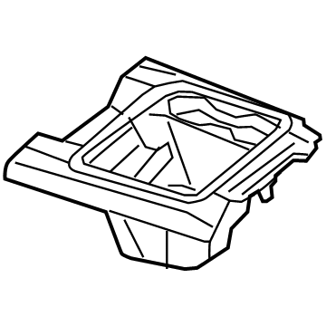 Ram 68437037AA Compartment Mat