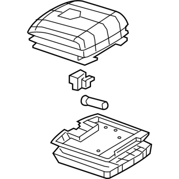 Ram 6VR96LA8AB Armrest Assembly