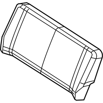 Dodge 1LC461D5AA Seat Back