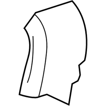 Chrysler 1AU92TL2AA Upper Trim Panel