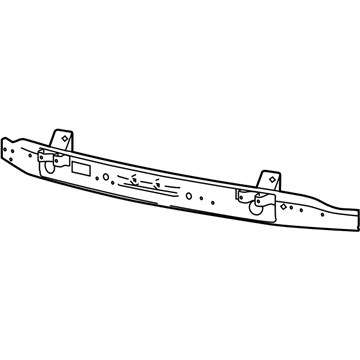 Dodge 68227140AC Impact Bar