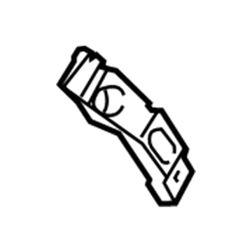 Dodge 68411418AE Bumper Cover Side Bracket