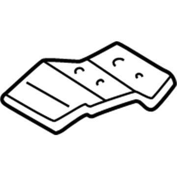 Dodge 55364165AA Heat Shield