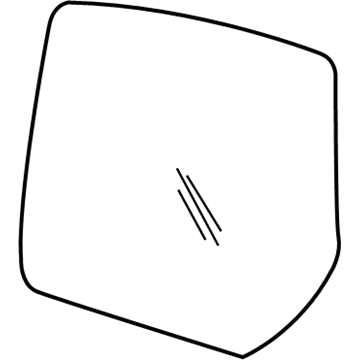 Dodge 68003926AA Mirror Glass