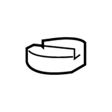 Jeep 1CJ57DX9AD Knob