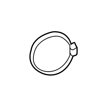 Dodge 5037540AA Air Inlet Duct Clamp