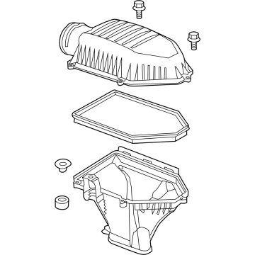 Dodge 5038441AF Air Cleaner Assembly