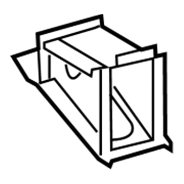 Dodge 5118031AA Front Bracket