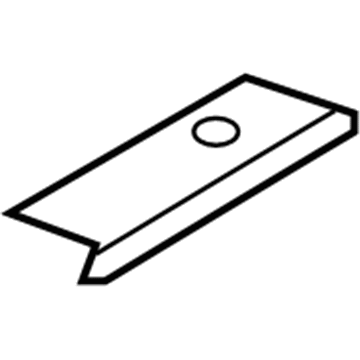 Chrysler 1HP28DX9AB End Cap Molding