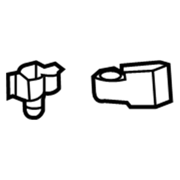 Dodge 68082432AE Upper Hinge