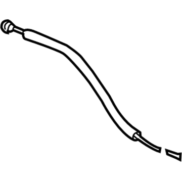 Dodge 68170239AA Lock Cable