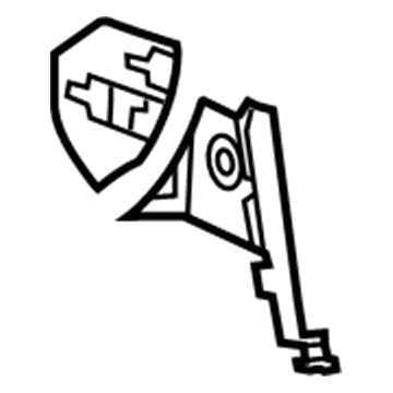 Dodge 68170234AA Latch Lower Bracket