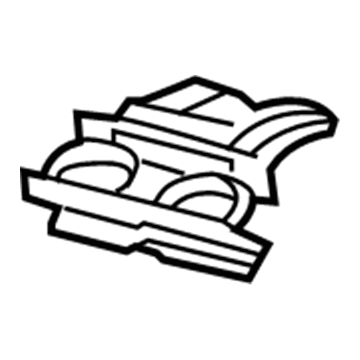 Jeep 1BG491D5AA Cup Holder