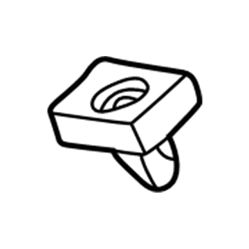 Chrysler 6505325AA Reflector Nut