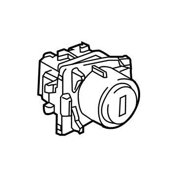 Dodge 68357070AA Lock Cylinder