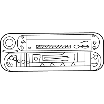 Dodge 56038555AM Radio