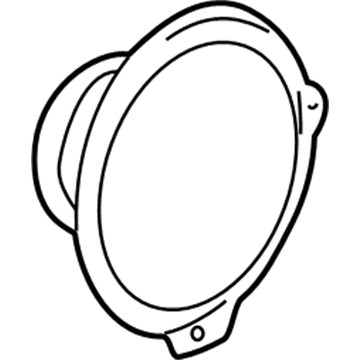 Dodge 56043085AC Rear Driver Speaker