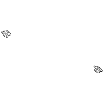 Dodge 56043083AF Instrument Panel Speaker