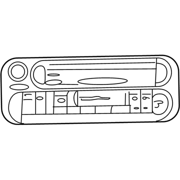 Dodge 5140895AA Radio