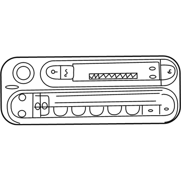 Dodge 5064038AC Radio
