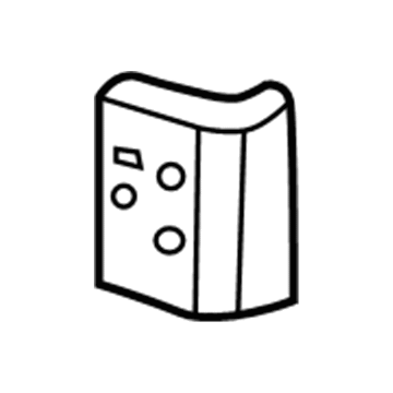 Dodge 55362252AA Hinge Reinforcement