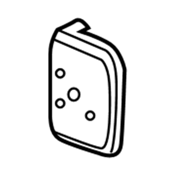 Dodge 55364026AA Hinge Reinforcement