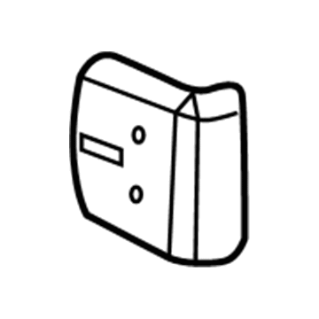 Dodge 55364000AA Hinge Reinforcement