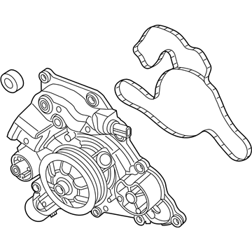 Jeep 68346915AA Water Pump Assembly