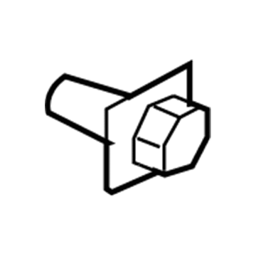 Chrysler 6032723 Door Trim Panel Screw