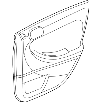 Chrysler RE951DVAC Door Trim Panel