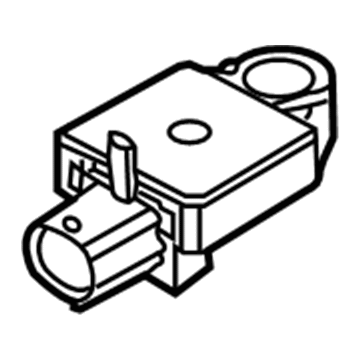 Ram 68056162AA Front Impact Sensor