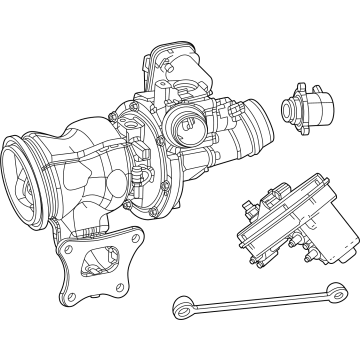 Ram 68358314AL Turbocharger