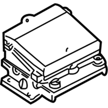 Jeep Air Bag Control Module - 56010533AA