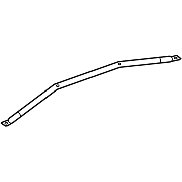 Dodge 55362510AB Support - Cowl Grille