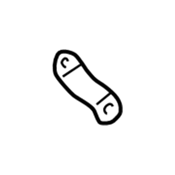 Dodge 4743001AA Hanger Backing Plate