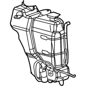 Dodge 68050749AA Reservoir Tank