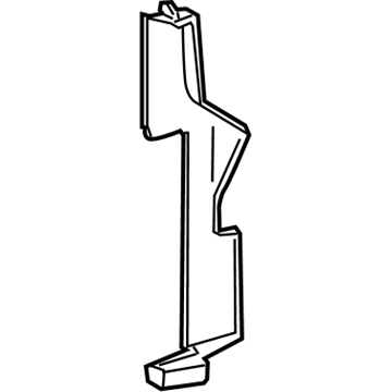 Dodge 5104127AA Side Shield