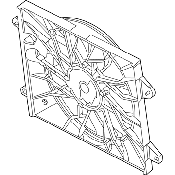 Dodge 68050129AA Fan Assembly