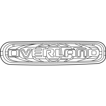 Jeep 68377436AB Nameplate