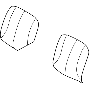 Dodge 1FN381D5AA Seat Back Cover