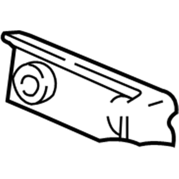 Dodge 4861456AA Servo Bracket